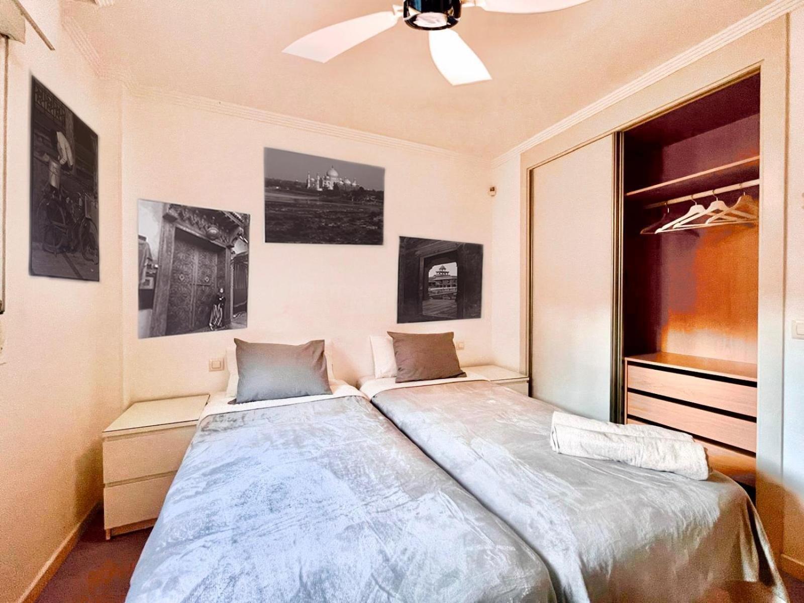 Maravilloso Apartamento Centrico De 70M2, Jardin Propio 40M2 Con Piscina Para Ninos Y Parking Opcional Málaga Kültér fotó