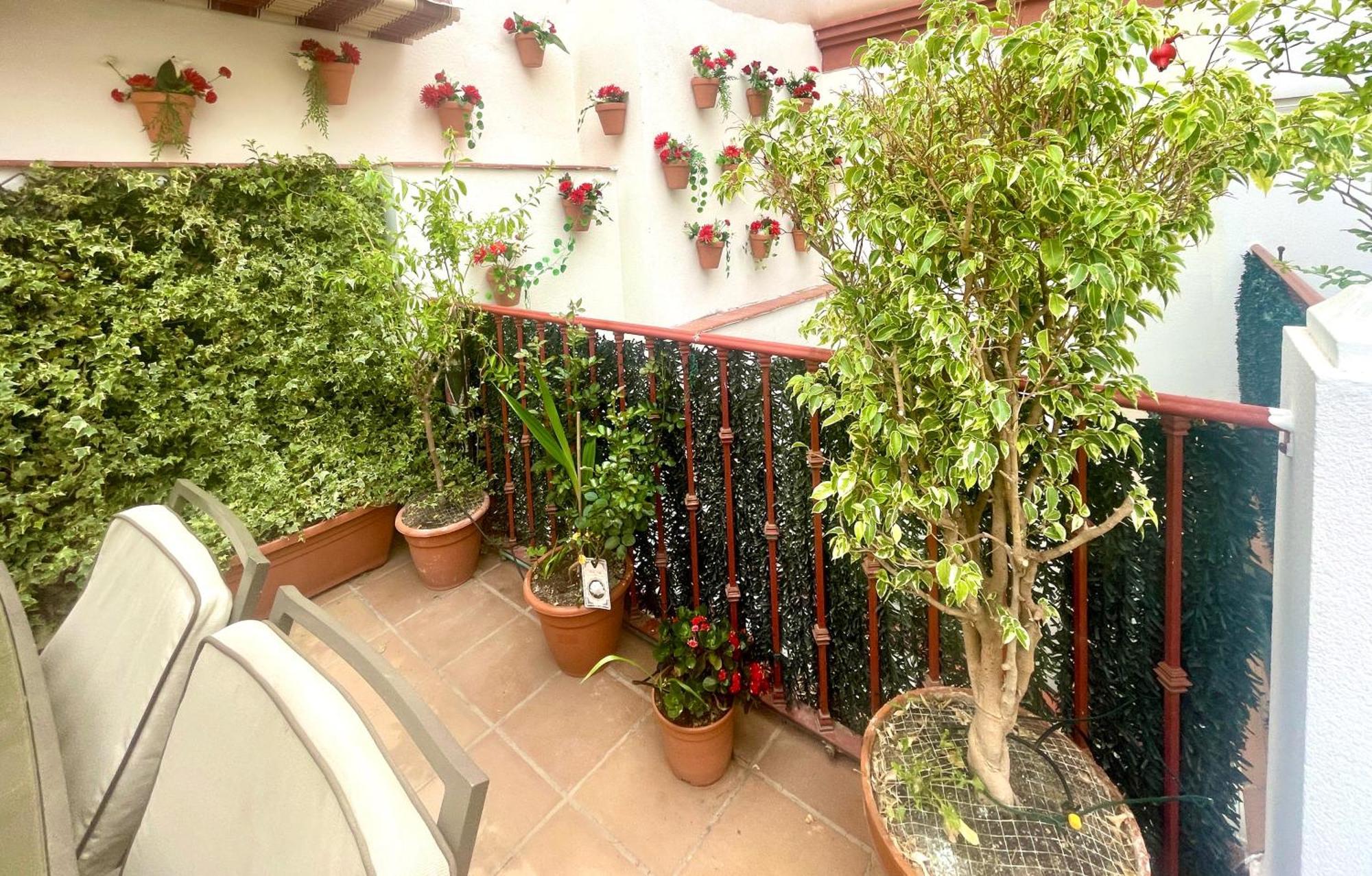 Maravilloso Apartamento Centrico De 70M2, Jardin Propio 40M2 Con Piscina Para Ninos Y Parking Opcional Málaga Kültér fotó